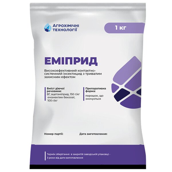 Інсектицид Еміприд (Ацетаміприд, Емамектин бензоат)