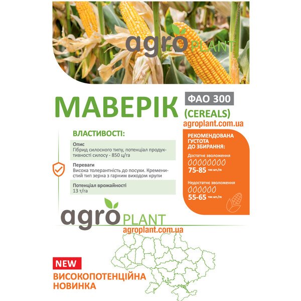 Кукурудза Маверік ДеМаркус – силосний гібрид із потенціалом 850 ц/га (ФАО 350)