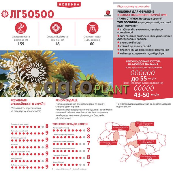 ЛГ 50500 соняшник