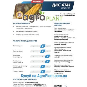 Кукурудза ДКС 4741