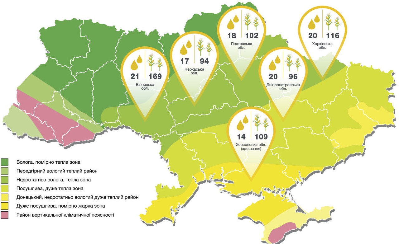 Кукуруза Энермакс Урожайность