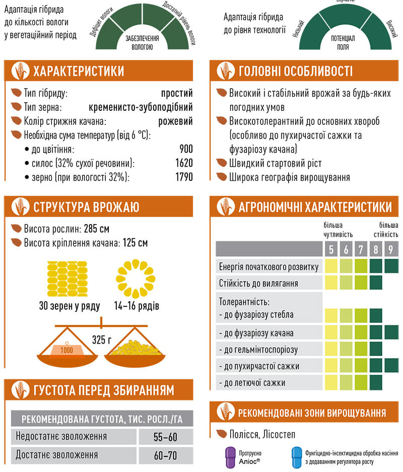 кукуруза Фарадей характеристики